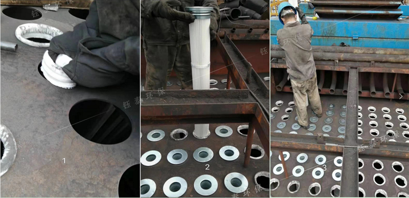 布袋除塵器升級改造褶皺式除塵濾袋 布袋除塵器升級改造褶皺式除塵濾袋